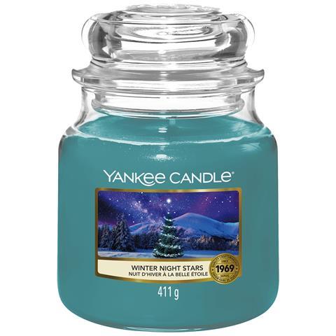 PANKEE CANDLE Winter Night Stars Candela In Giara Media